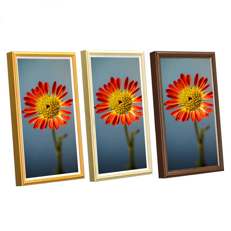 21.5 Inch to 65 Inch Digital Photo Frame Signage Picture Frame Lcd Screen Advertising Display for Art Exhibition