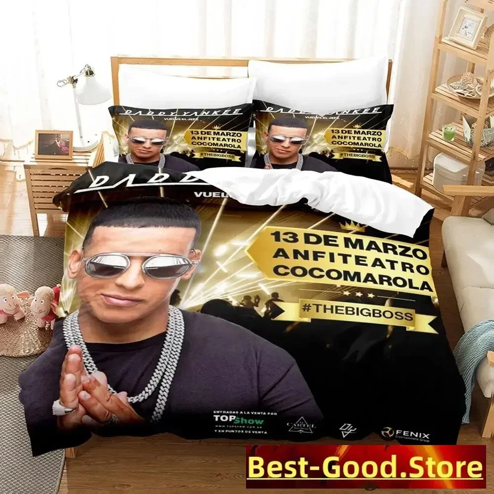 

Daddy Yankee Bedding Set Single Twin Full Queen King Size Bed Set Aldult Kid Bedroom Duvetcover Sets Anime parure de lit Bed