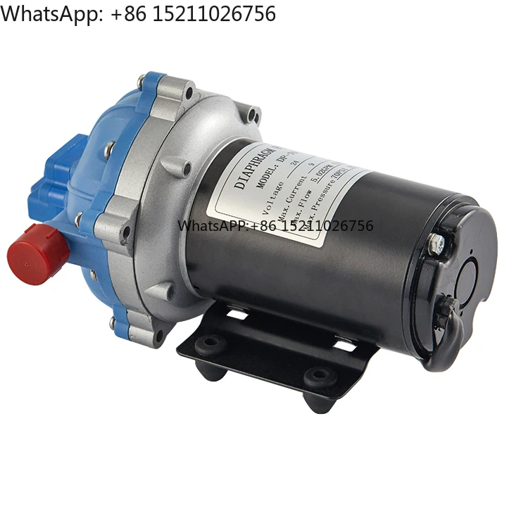 

DP-70 High Pressure Pump 70psi 19L/min Water Pump 12v / 24V Dc Mini Electric Diaphragm Pump for Car Washing RV RO Road Roller
