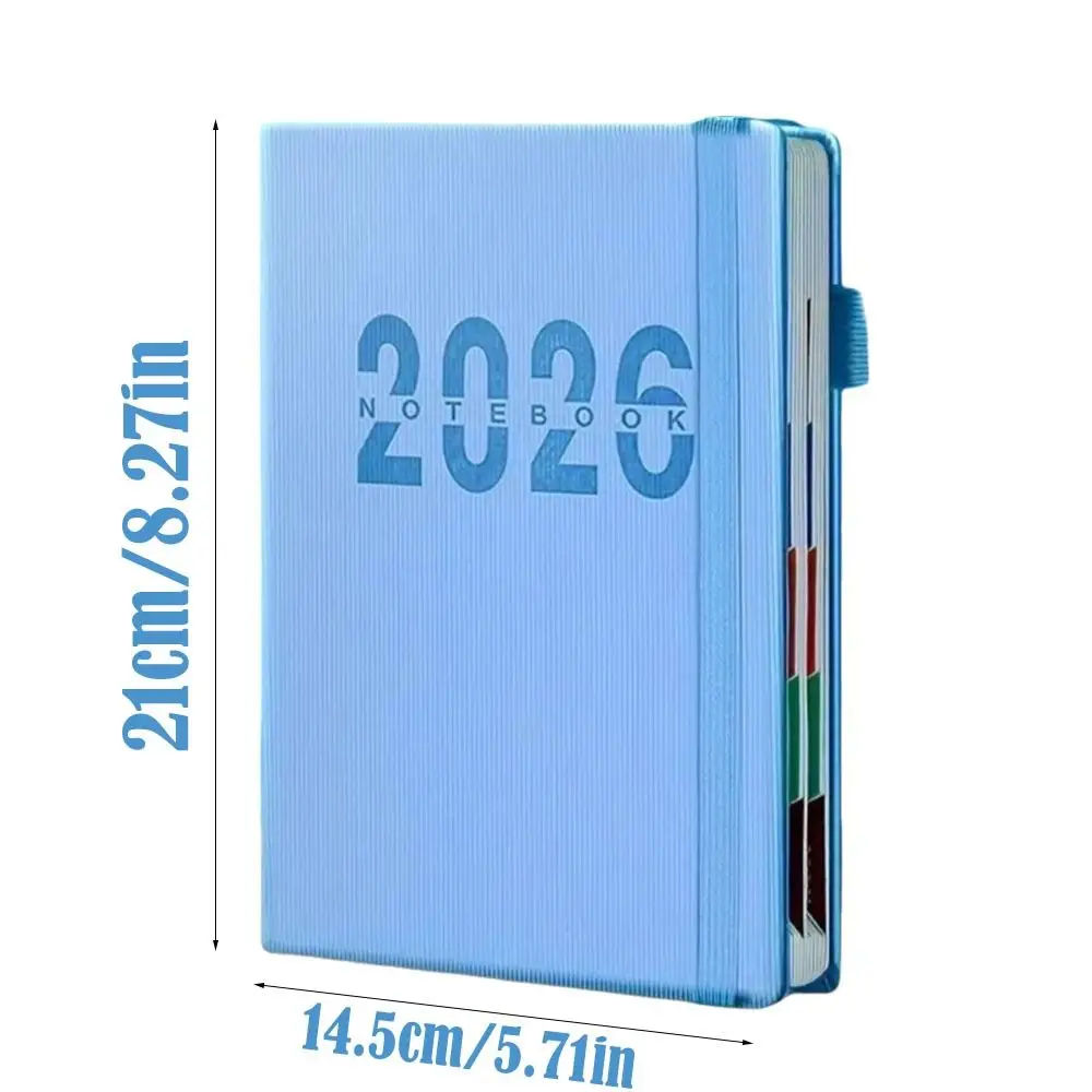 New A5 2026 Schedule Book English Efficiency Manual 365 Day Planner Time Management To Do List Notepad School Office Supplies