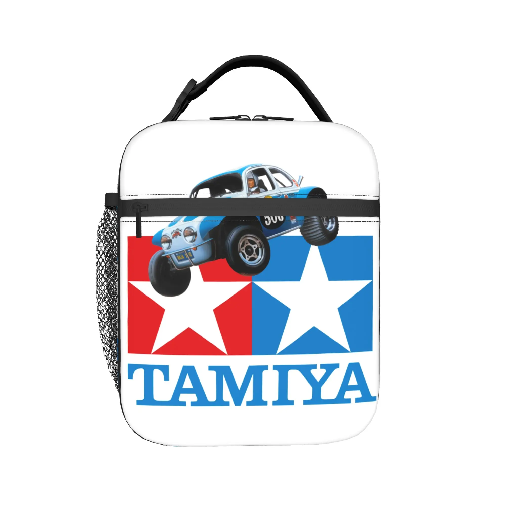 

Custom Buggy RC Cars Insulated Lunch Bag for Women Men Leakproof Cooler Thermal Lunch Tote School