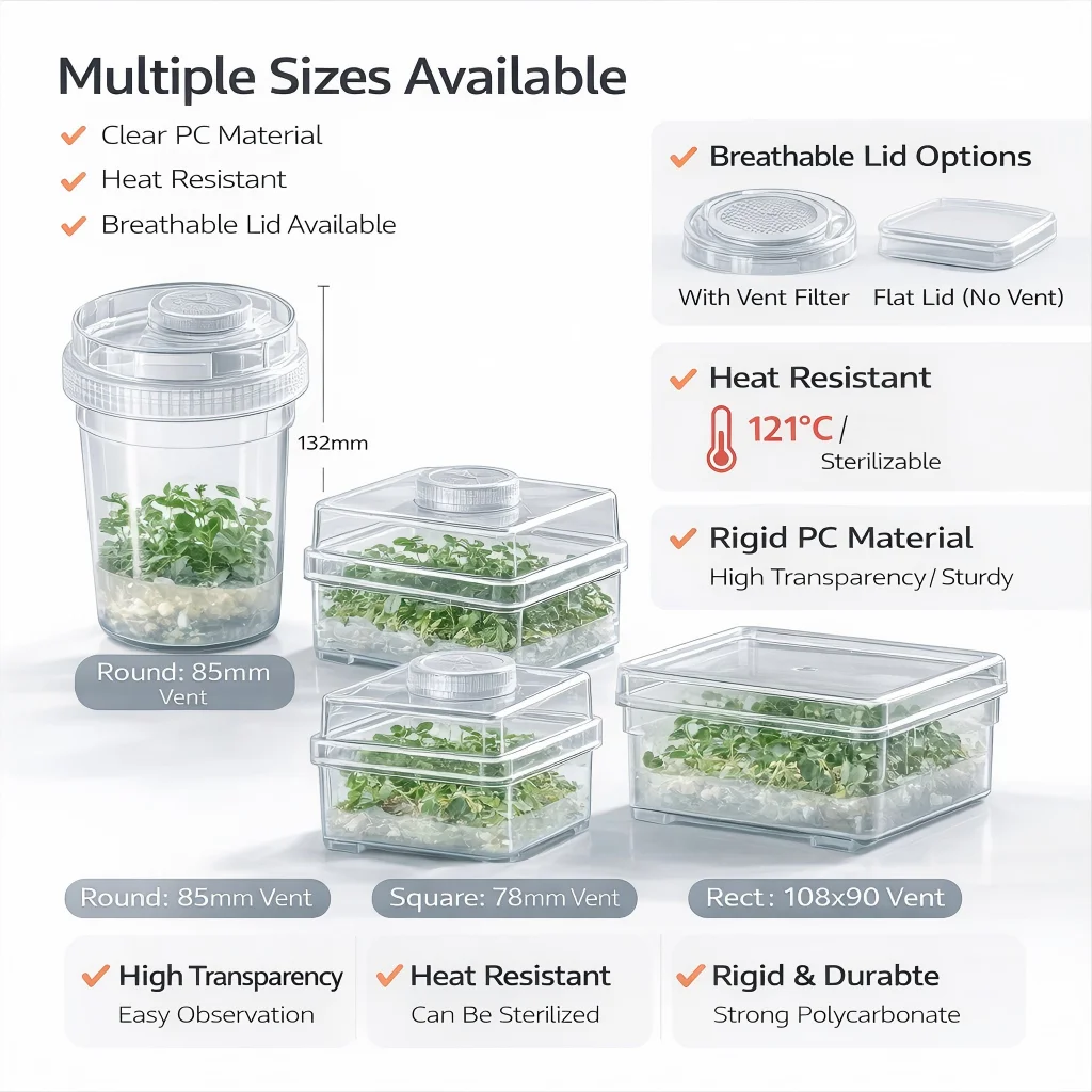 Pojemnik do hodowli tkanki roś – Agar Tissue Culture recenzja i cena