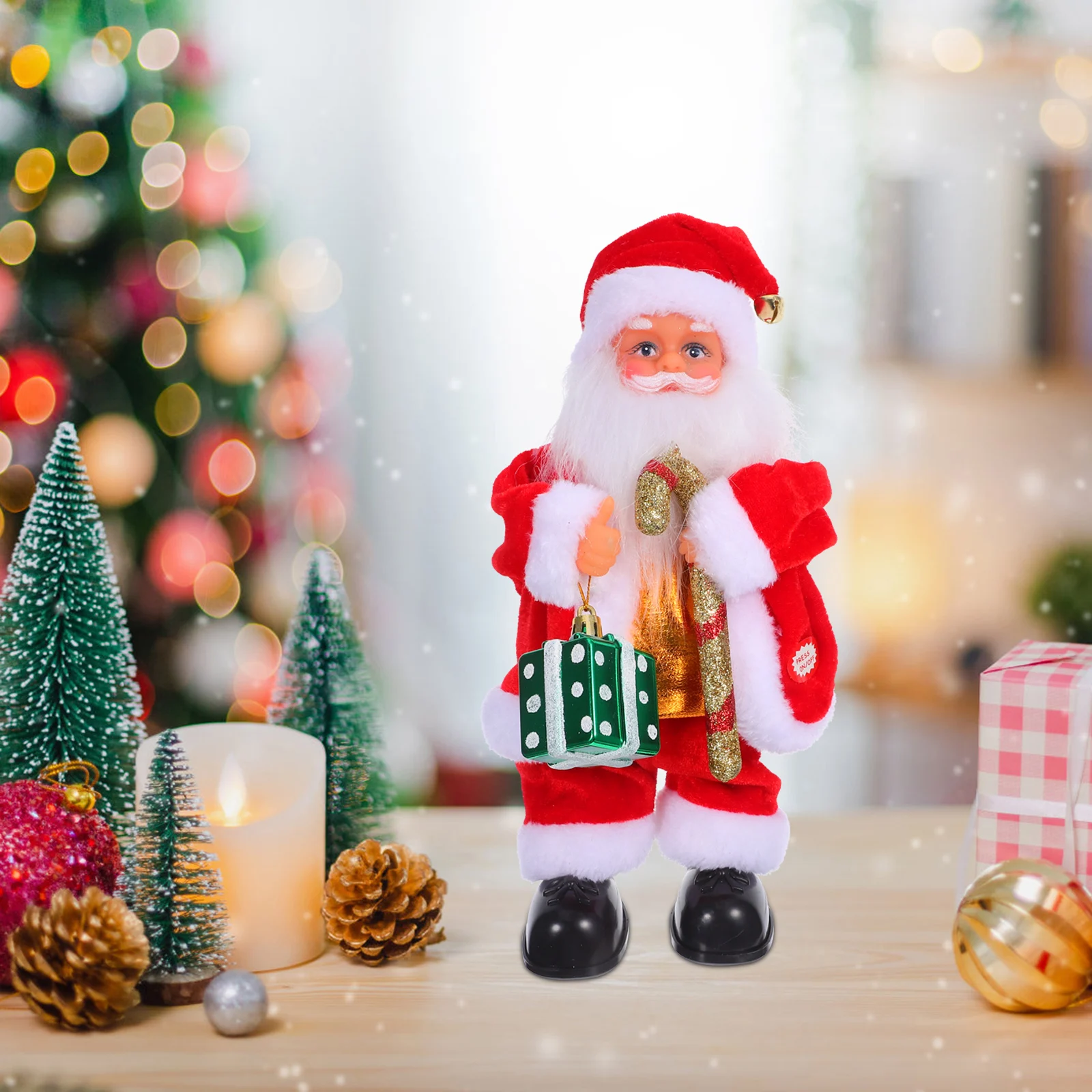 

Santa Toy Christmas Party Favor Plaything Electric Toys Decorative Decorations