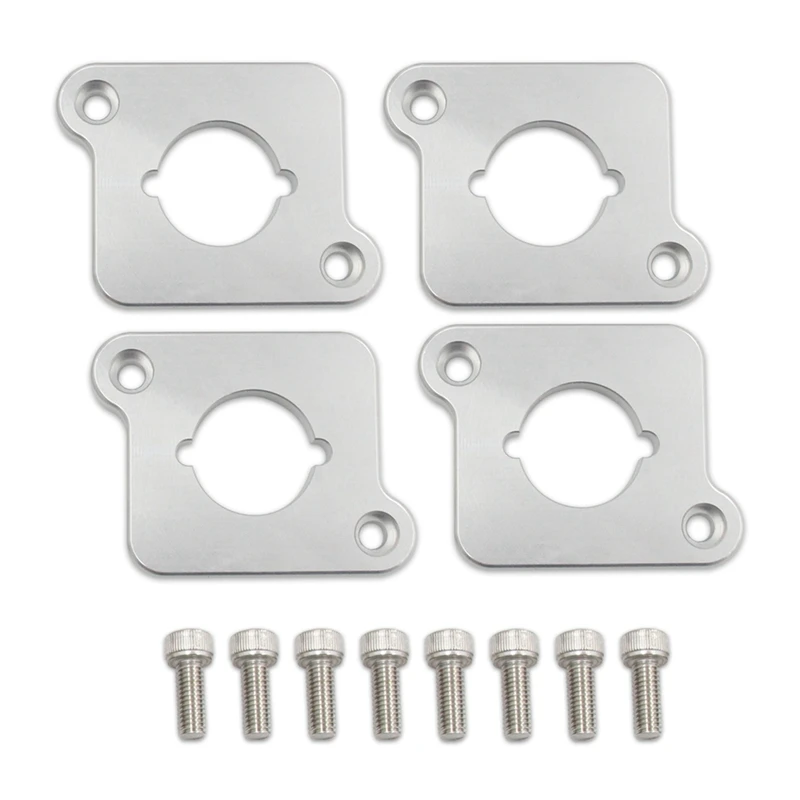 

Silver Coilpack Adapter Plates Billet For Golf Jetta A4 A6 TT 1.8T To 2.0TFSI