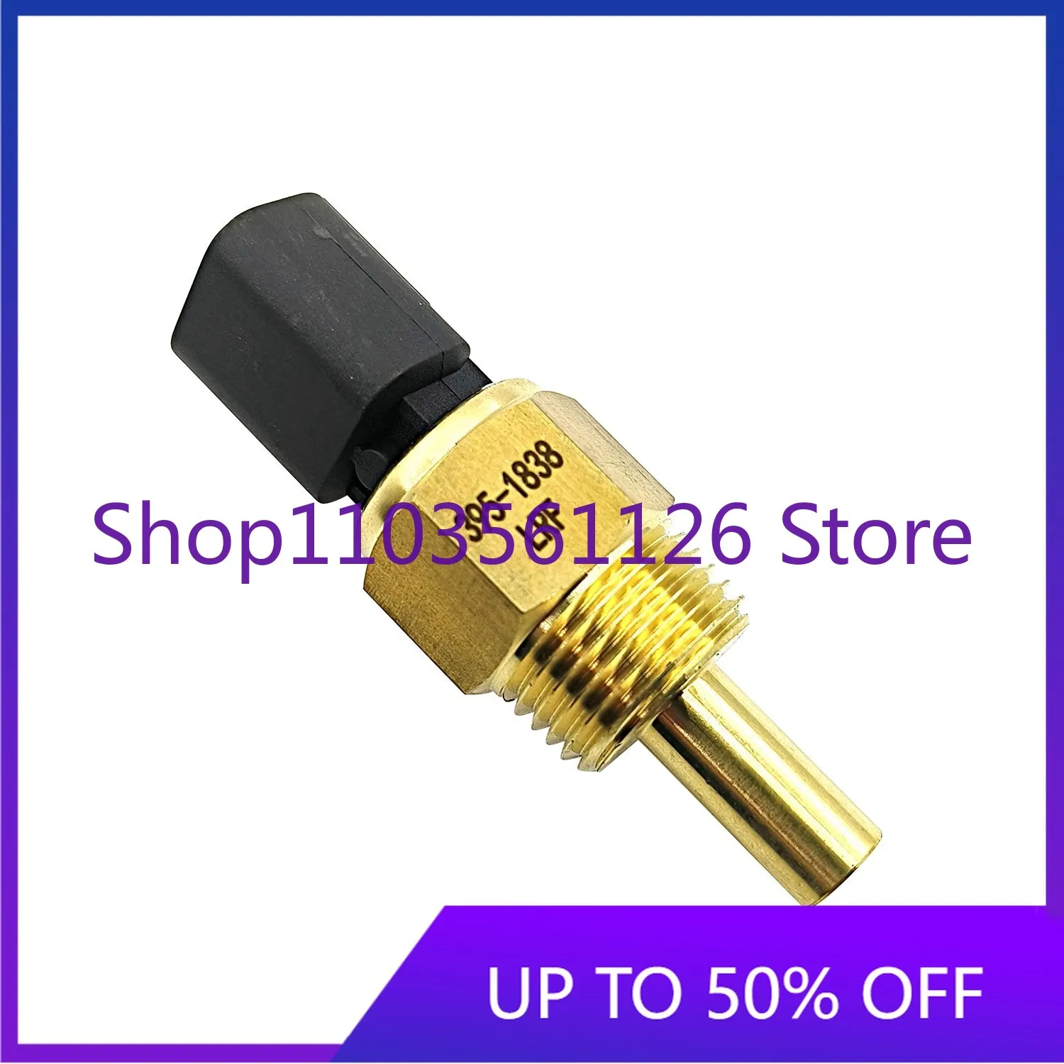 Sensor Suhu Air Excavator Berkualitas Tinggi 395-1838 Sensor Suhu Udara Masuk untuk Model C7.1/C6.6