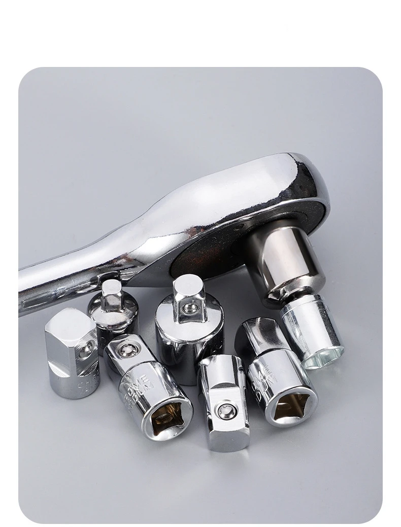 1/2,1/4,3/8 Ratschen Schraubenschlüssel Steckschlüssel Adapter Konverter Transfer Steckschlüssel Ratsche Hülse Adapter Antriebsschlüssel Verbindungskopf – Detail 9