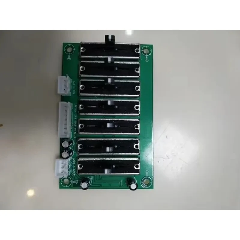 DIY kit for stereo 2-channel 7-band graphic equalizer board, tone control preamplifier module