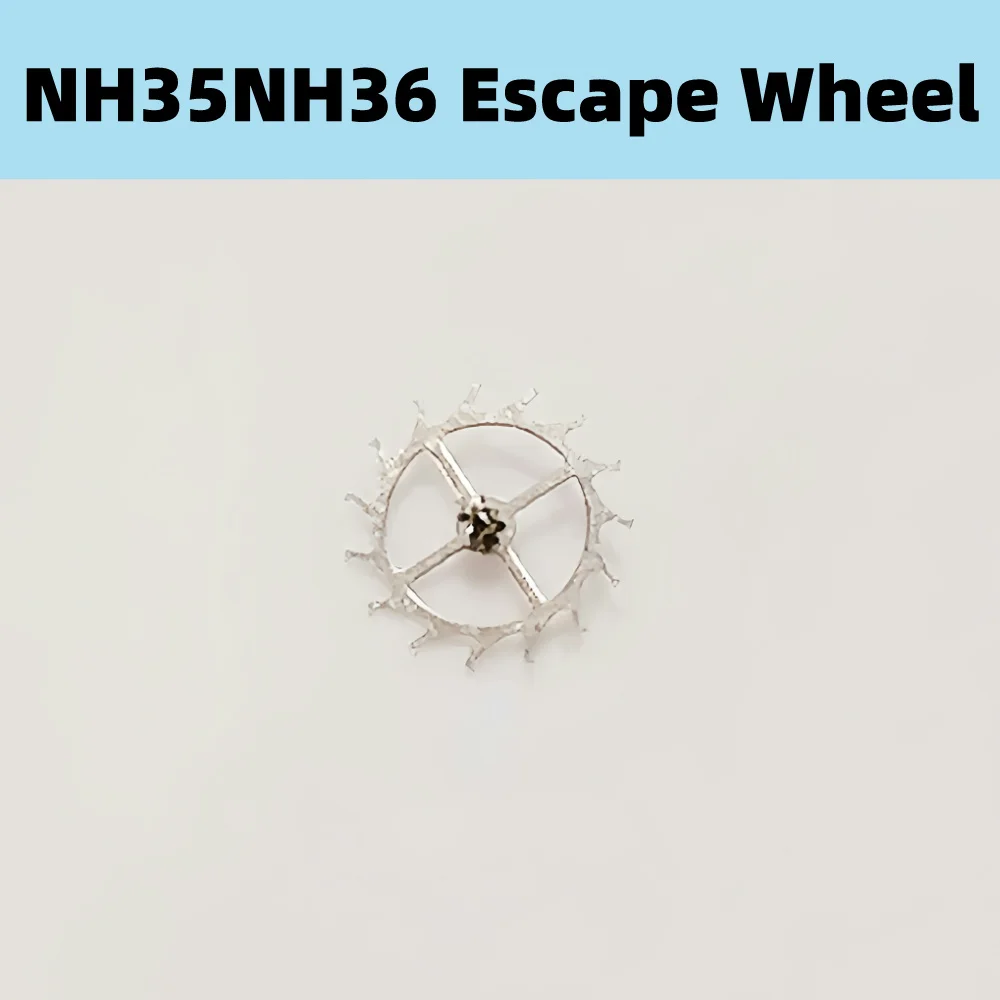 Watch Movement Accessories Escape Wheel Suitable for NH35NH36 Mechanical Movement Manual Repair Accessories