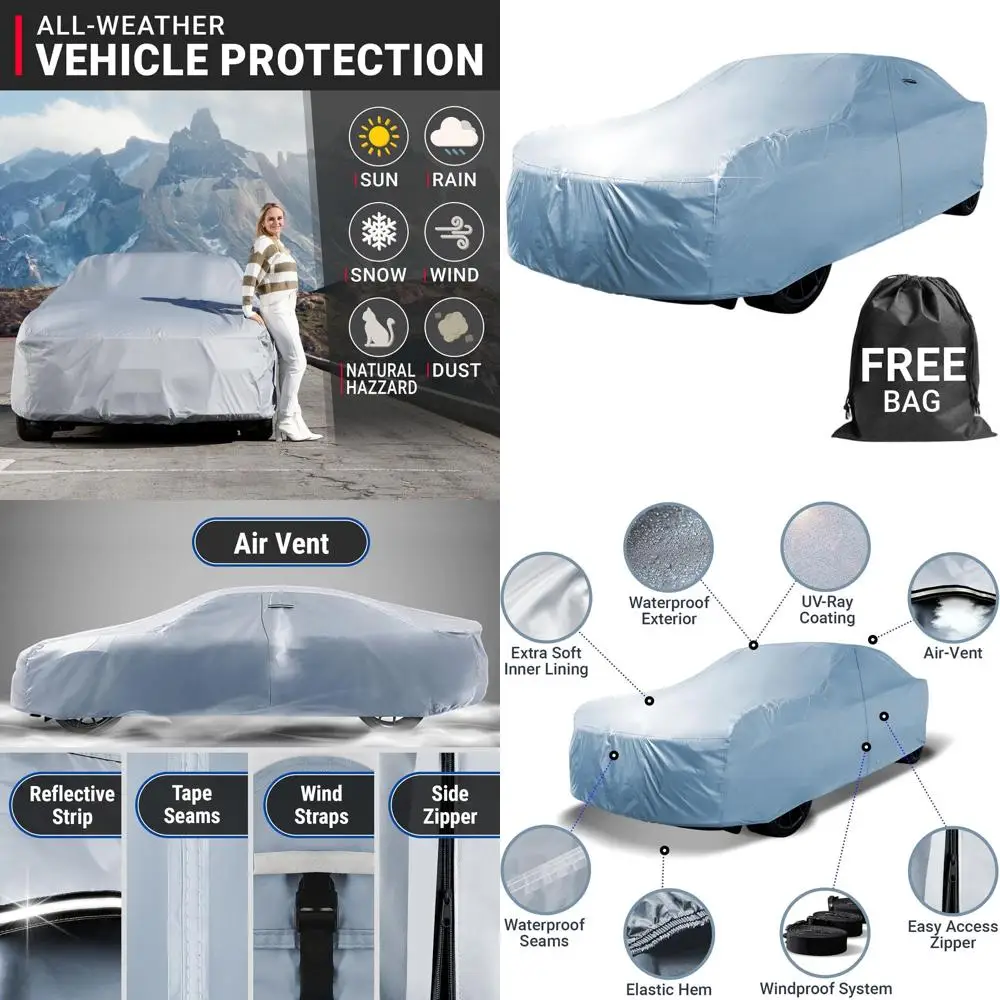 

Form-Fit Padded Car Cover for 1968-1981 TR6, TR7 Models - Waterproof Exterior Protection