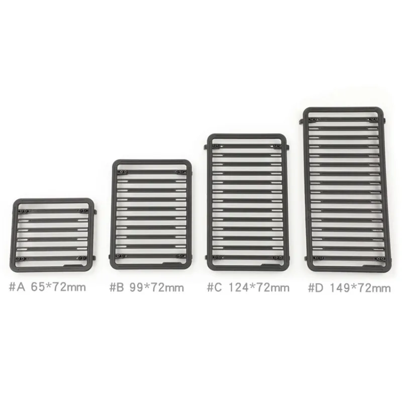 1/18 1/12 1/24 حامل سقفي منصة رف أمتعة ل TRX4M SCX24 RC أجزاء خيار السيارة # أ/ب/ج/د