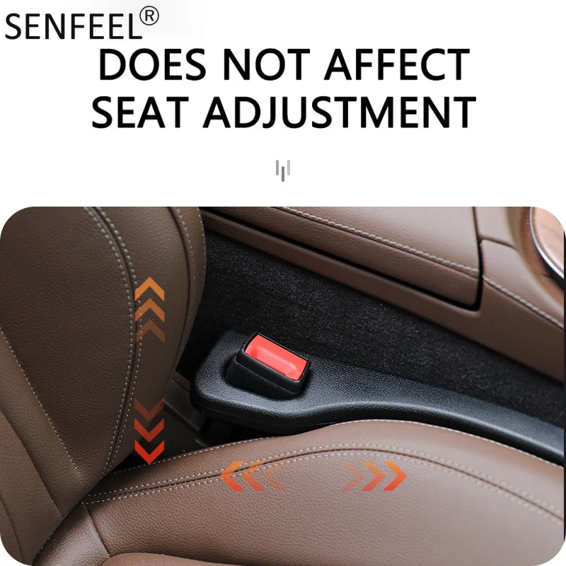 2pcs Car Seat Gap Filler Side Seam Plug Strip Seat Gap Anti-drop Filling Strip Portable Interior Decor Auto Styling Accsesoriers