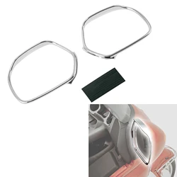 Rear View Mirrors Trim For Honda GOLDWING 1800 GL1800 2001-2017 2016 2015 2014 2013 2012 2011 Motorcycle Accessories