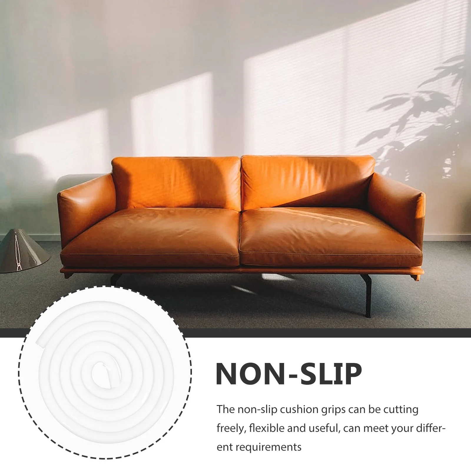 Foam Strip Sofa Cover Anti-slip Pressure Seam Fixed Rod Furniture Slipcover Grips Couch Cushion Filling Seat