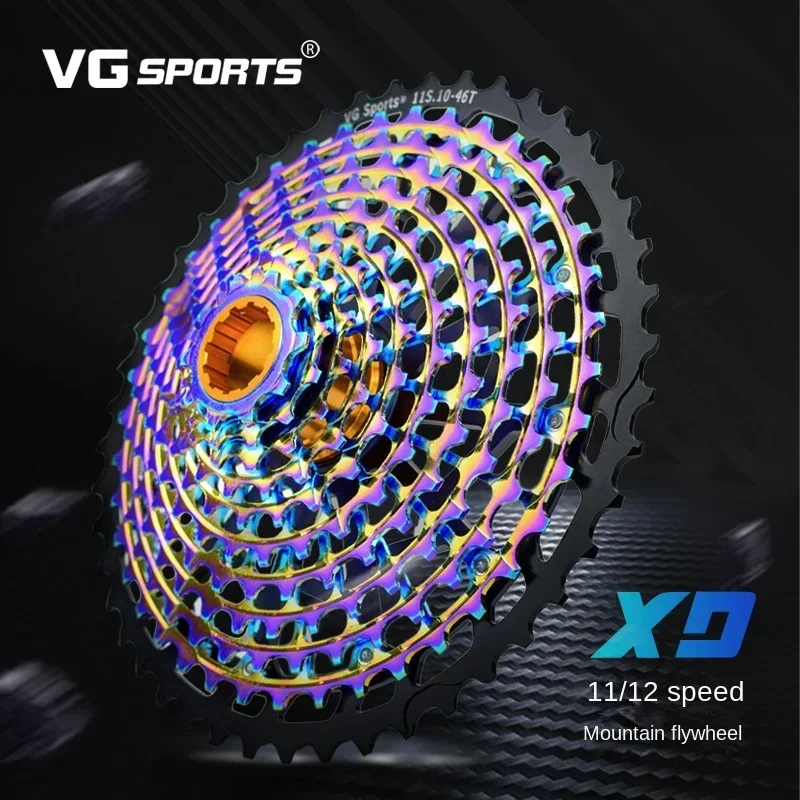 الملونة MTB 11 12S 10-46T/10-51T XD ULT كاسيت في نهاية المطاف دراجة هوائية جبلية K7 ضرس دراجة عجلة حرة ل النسر GX SX NX M9100
