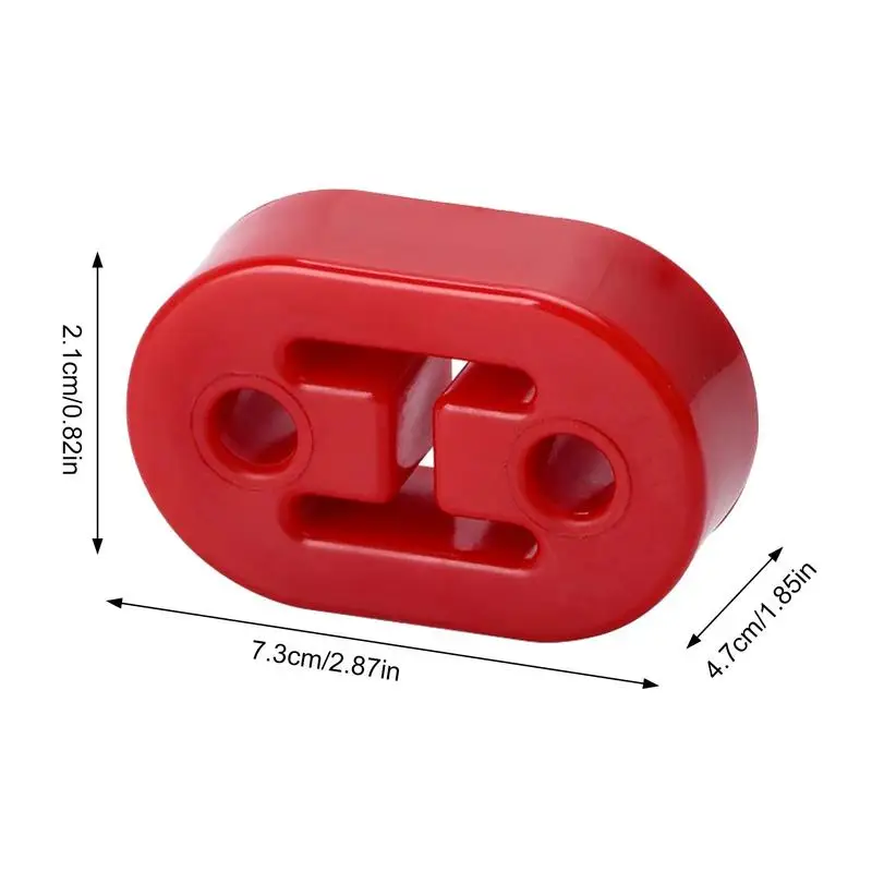 Car Exhaust Pipe Hanger Universals Car Exhaust Rubber Mount Exhaust Insulator Muffler Hanger Vehicle Exhaust Pipe Mounting Mount