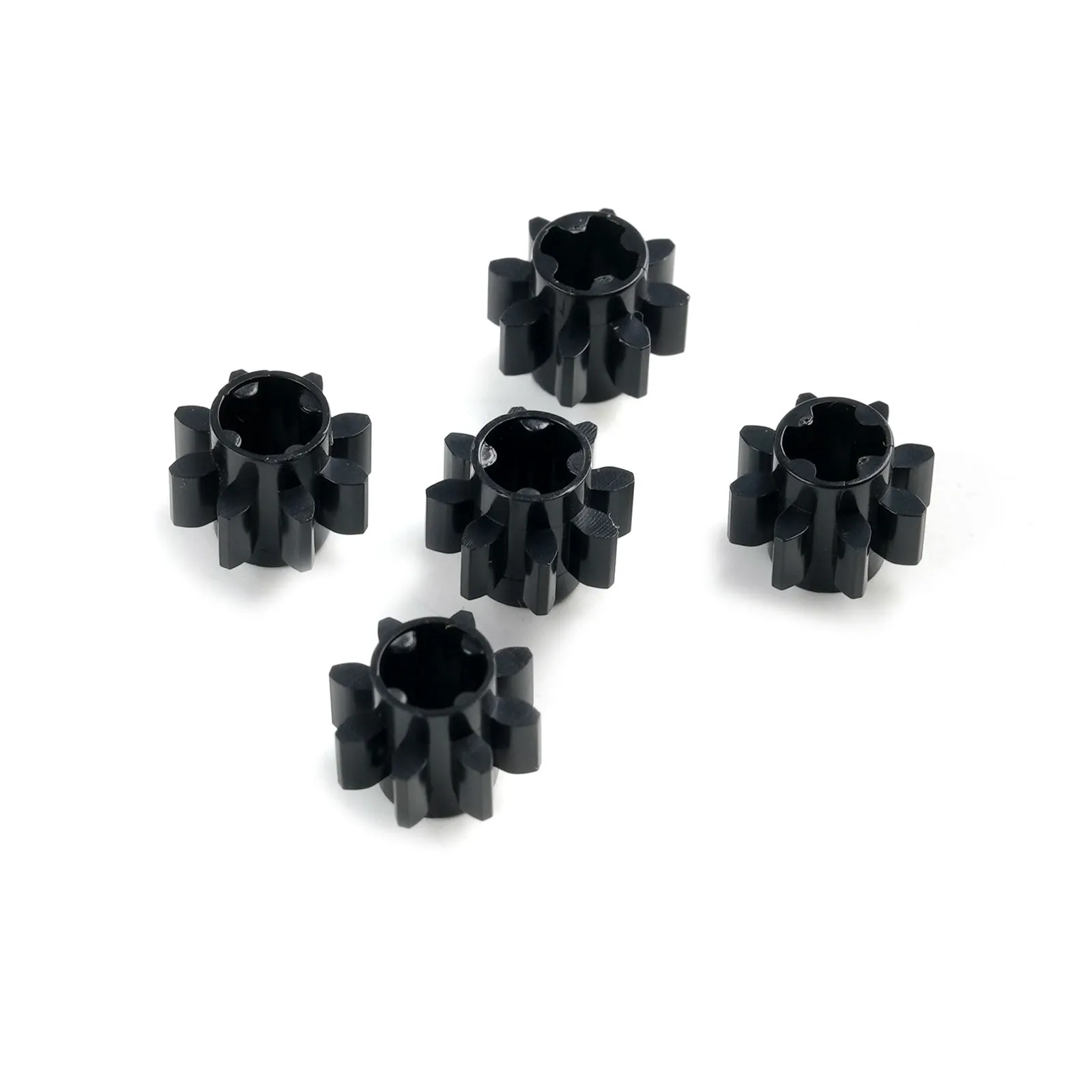 8-Tooth Gear Model Technology Building Blocks Parts Compatible with 3647 4514559 Assembled MOC Bricks Toys Modified Accessories