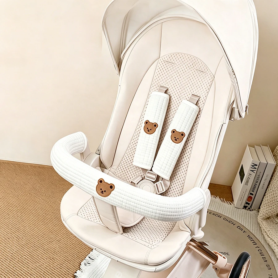 Infant Car Seat Cover - Juego de 3 piezas de accesorios