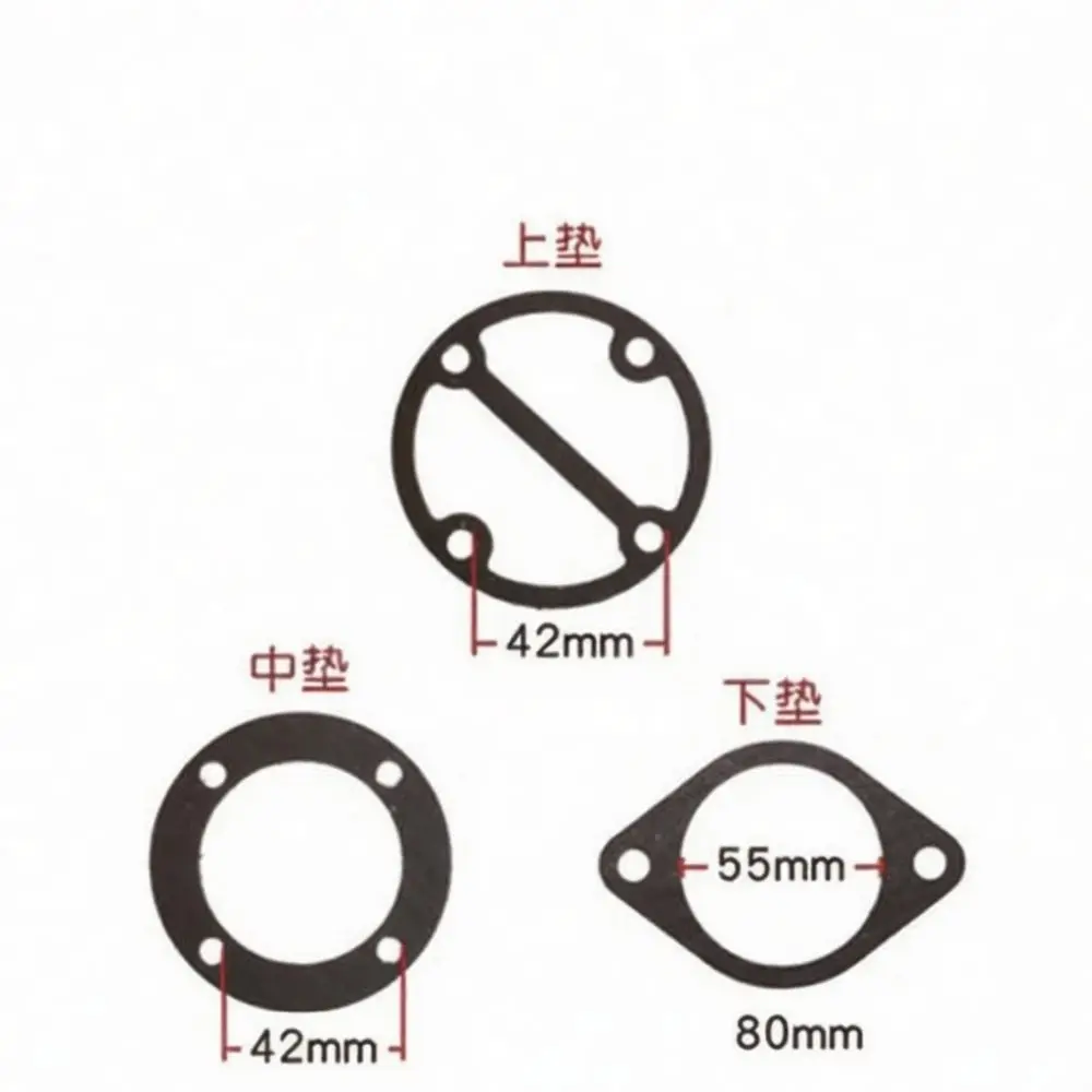 Industrial Air Compressor Gasket Replacement Set Cylinder Head Seal For Pneumatic System Maintenance Equipment