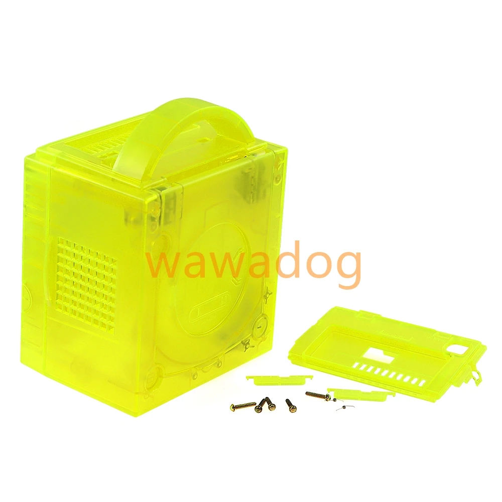 

1 комплект для Gamecube NGC, сменный прозрачный чехол для игровой консоли NGC DOL-001/DOL-101, игровые аксессуары