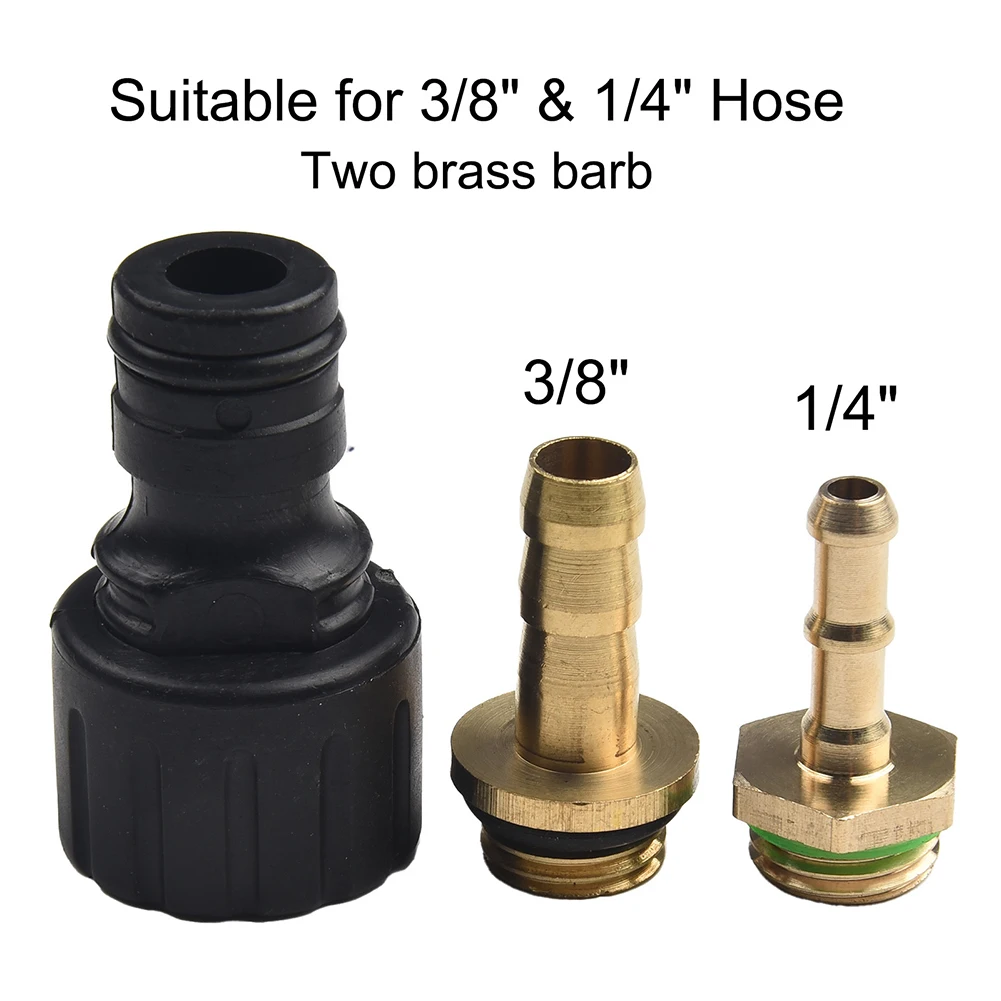 

1 Set High Pressure Washer Spray Wand Adjustable Stainless Steel Pump Sprayer Wand With Lockable Handle & Brass Barbs Tools