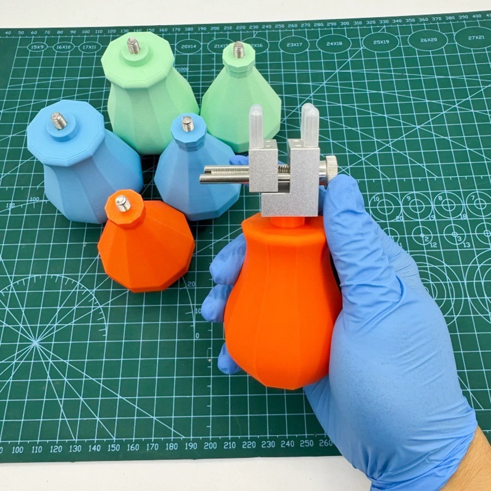 Painted Handle Grip For Model Vise Miniature Model Coloring Hand Paint Grip Model Coloring Handheld Stable Pedestal M6 Thread