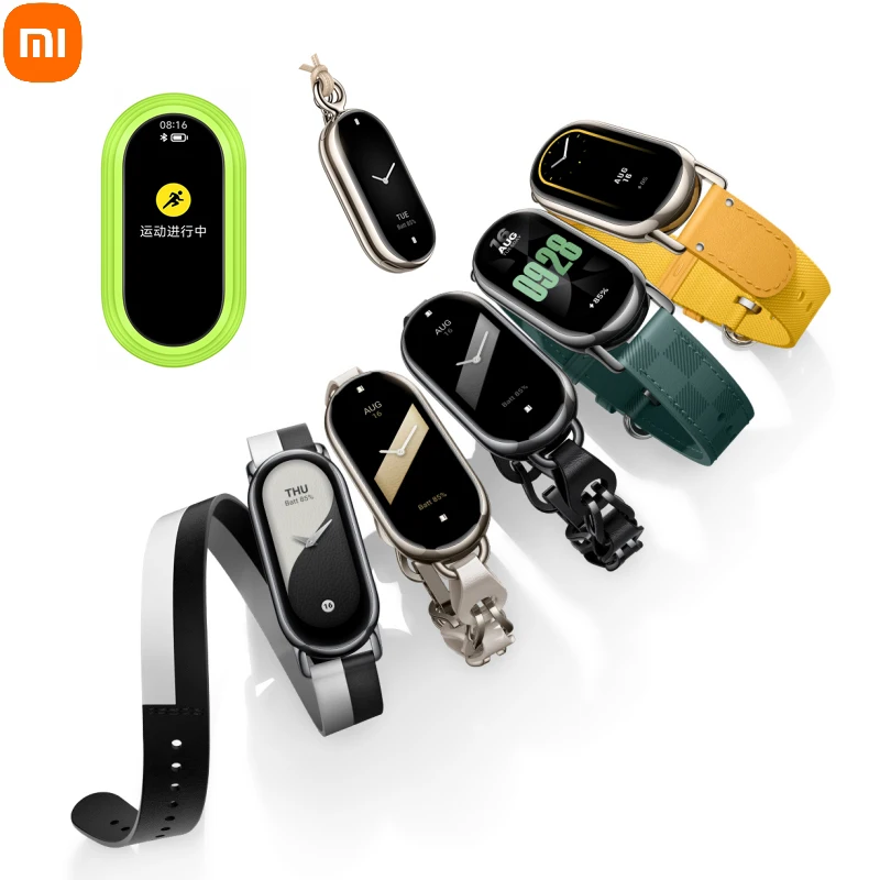 100% оригинальный ремешок Xiaomi Mi Band 8 ТПУ плетеная кожаная цепочка браслет Подвеска Спортивная капсула сменный модный браслет Розничная коробка 100% оригинальный ремешок Xiaomi Mi Band 8 ТПУ плетеная кожаная цепочка браслет Подвеска Спортивная капсула сменный модный браслет Розничная коробка