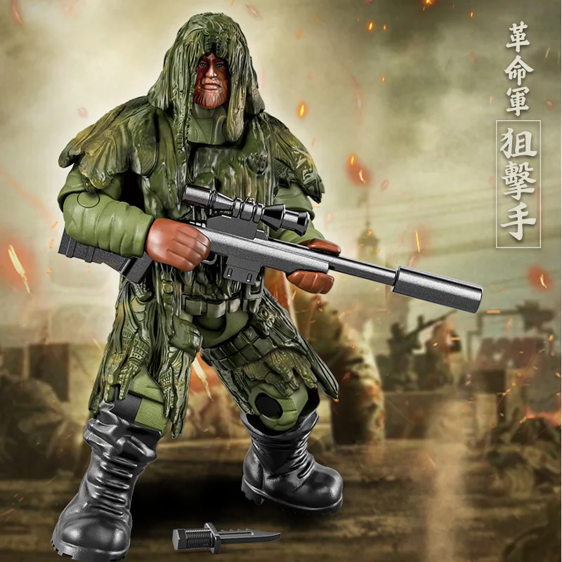 World War 2 WW2 Army Military Soldiers SWAT Special Forces DIY Model Building Blocks Bricks Toys For Gift