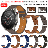 Replacement Strap For Huami Amazfit GTR4/3/2 GTR 47mm Pace Stratos 3 2 2S Accessories 22mm Watch Band For Amazfit Cheetah Pro