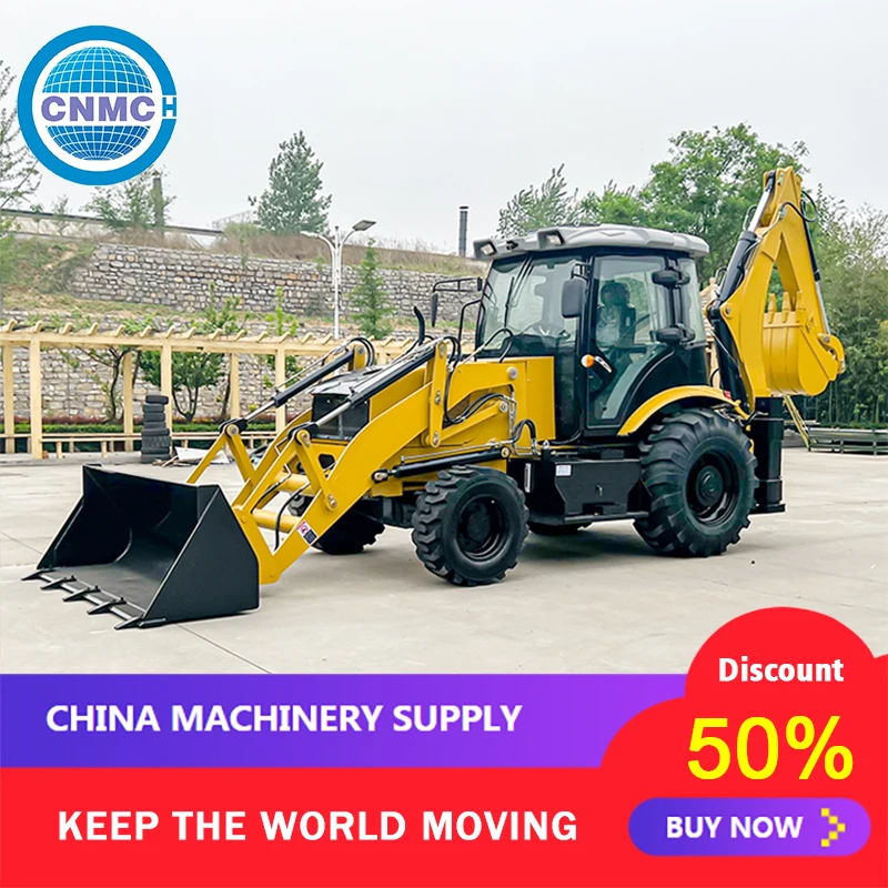 

China Mini Loader Hydraulic System Easy to Operate EPA EURO5 Engine Multifunctional Cab Car Construction SetSkid Steer Loader