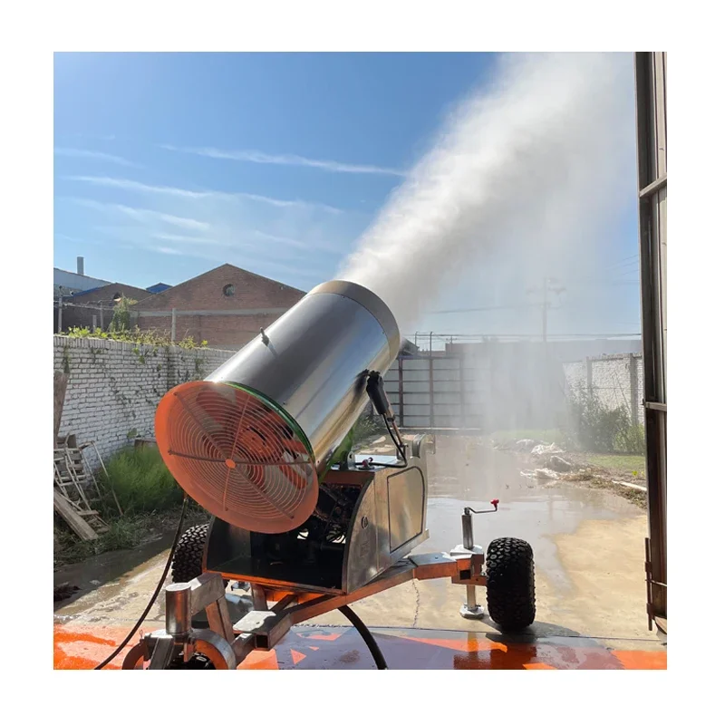 آلة صنع الثلج لمناجع التزلج في الحديقة الخارجية على نطاق واسع باستخدام صانع الثلج كندا آلة الثلج الاصطناعية المحمولة للبيع #2