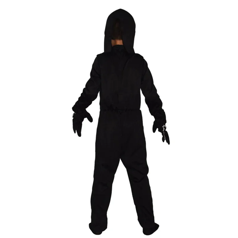 Kids Halloween Kostuum Skelet Skull Cosplay Jumpsuit Ghost Bot Enge Skelet Kleding Halloween Carnaval Kostuums Voor Kind