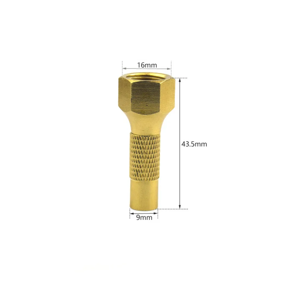 Premium Copper Air Chuck Twist On Valve Adapter For Tire Inflator Car Tyre Maintenance Tool Solid Durable Craft