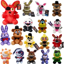 18CM Five Night At Freddy FNAF Kawaii Plush Toys Bonnie Bear Foxy Cartoon Stuffed Dolls Freddy Toys For Children Gifts