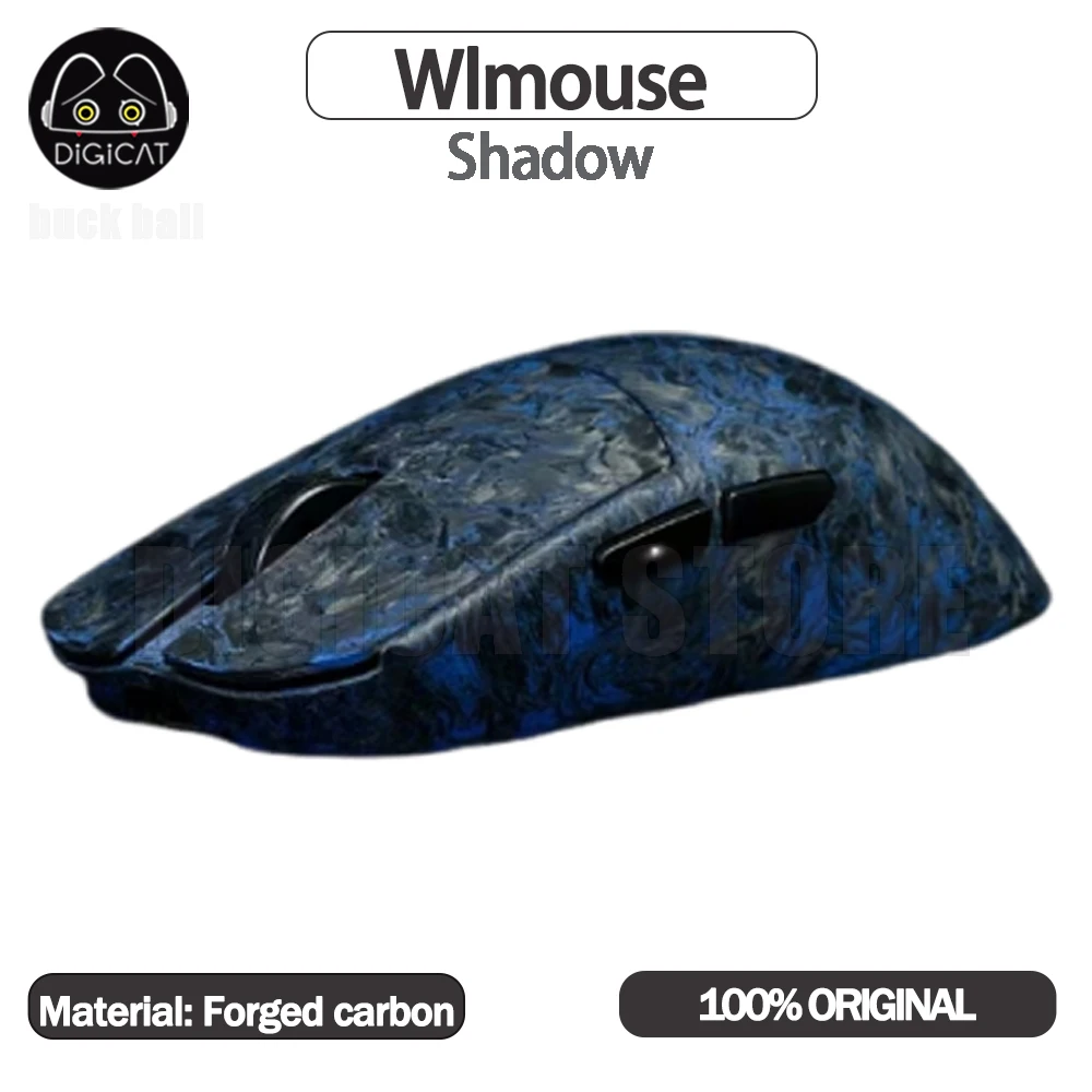 Wlmouse Shadow Wireless Mouse Forged Carbon Paw3950hs 8k 2Mode 2.4g Wireless Gaming Mouse Custom Wanling Mouse Gamer Mice Gifts