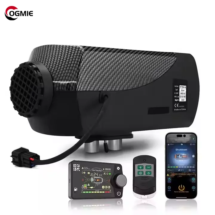 5KW Portable Diesel Heater VW Trucks New 12V/24V Remote Control Parking Heater Universal Fit Air Conditioning System