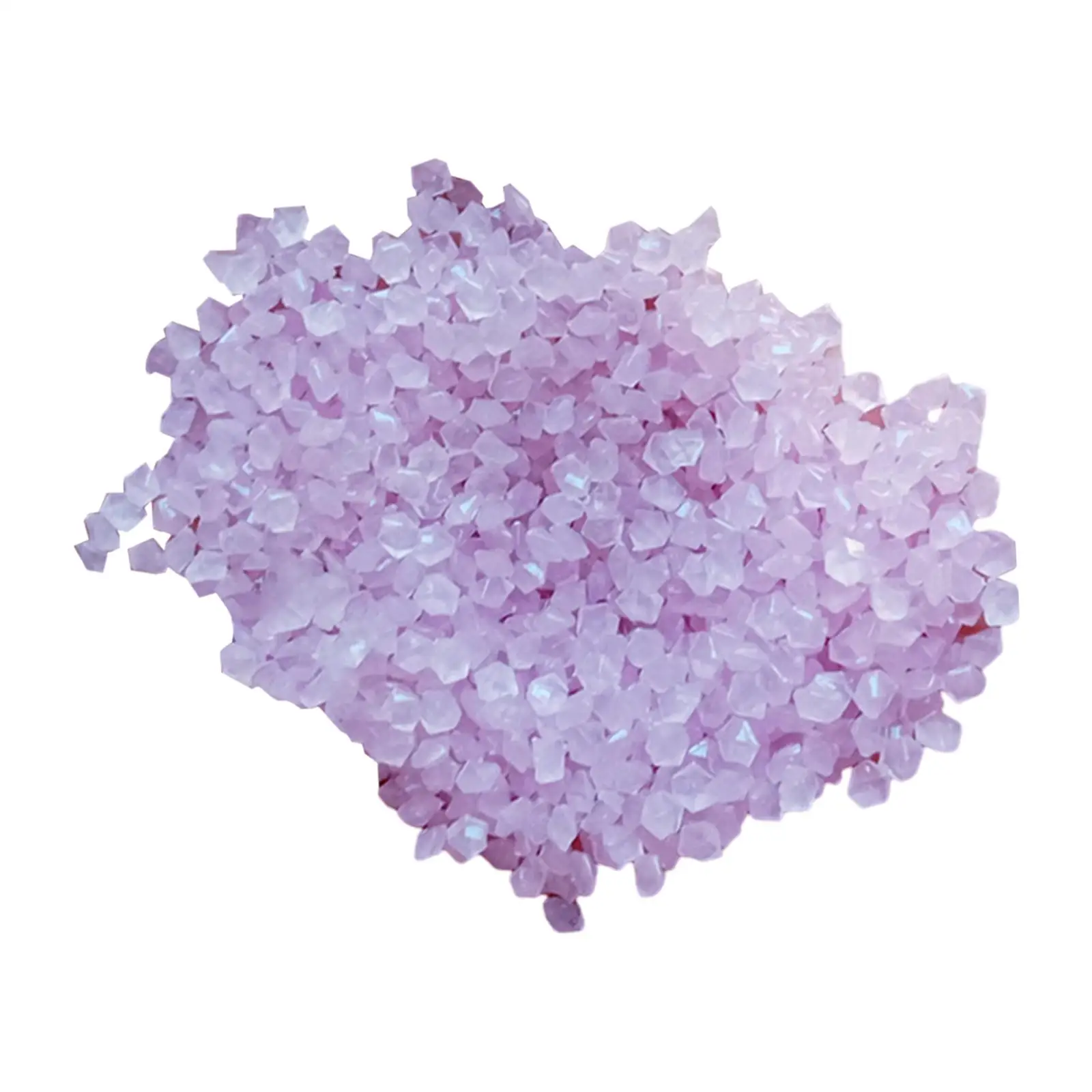 Aquarium Stones Resin Glow Pebbles 3 to 5mm Fluorescent Decorative Gravel Bright Rocks for Vases Terrarium and Yard view 4