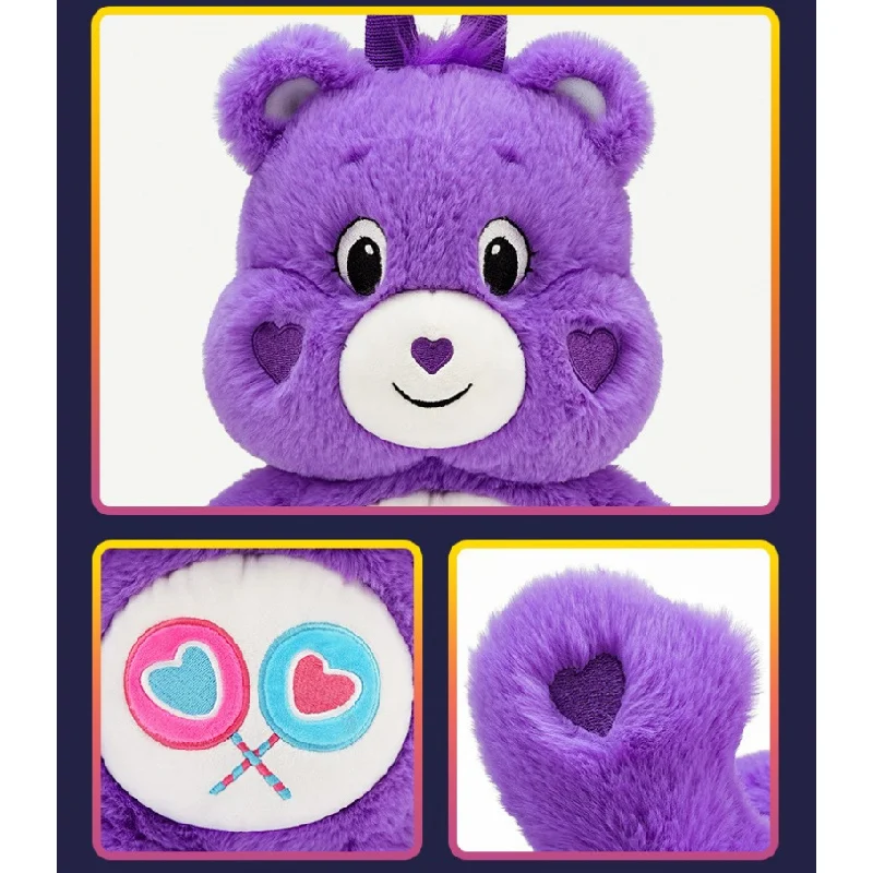 40CM Care Bears Peluche Zaino Peluche Cute CareBears Bambole Bambini Zainetto Ragazze Morbido Lenitivo Compleanno Regali Di Natale