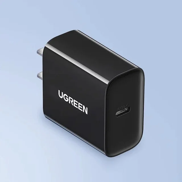 UGREEN 20W USB C Wall Charger GaN PD Fast Charging Wall Phone Charger Android Power Adapter for iPhone Samsung