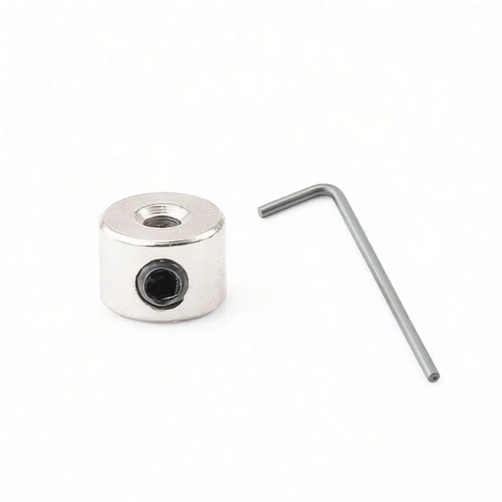 Adjustable Drill Depth Locator Ring Woodworking Bit Stop Collar Tool Set Durable Metal Material For Accurate Hole Measurement