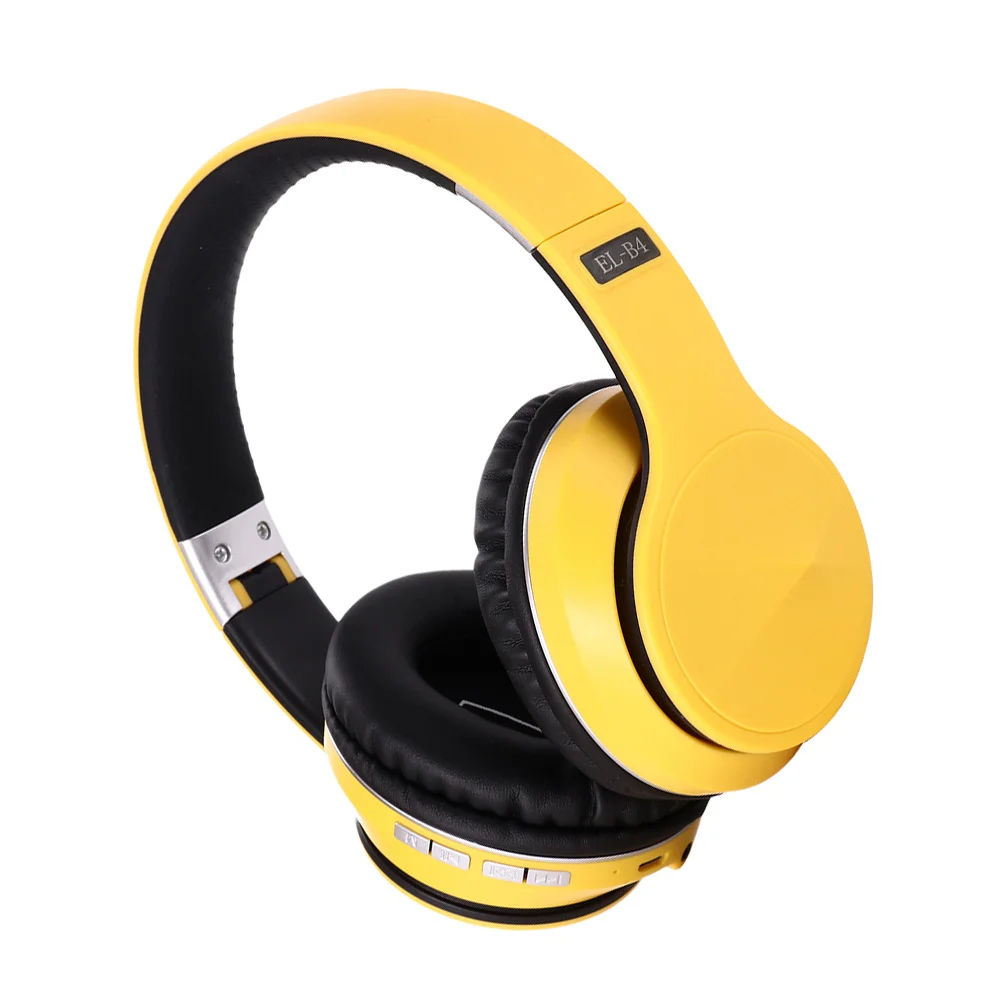 

1 Pair Headphones Wireless Over Ear Headset Folding Design Fm Radio Aux In Comfortable For Cellphone Laptop Pc Gaming