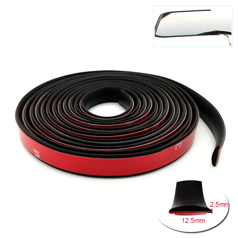 

3M Rubber Sealant Strip Decorative Trim for imitation Car Windshield Sunroof