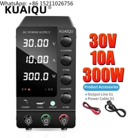 KUAIQU SPS-C3010 24V 12V 30V 10A Lab DC Switch Power Supply Charger Adjustable Regulator Source for Phone Repair Battery Charge