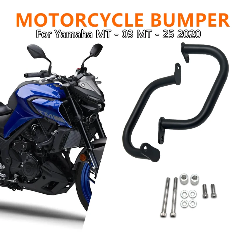 

For MT-03 MT-25 MT03 MT25 2020-2025 Motorcycle Accessories Falling Engine Protetive Guard Cover Crash Bar Frame Protector Bumpe