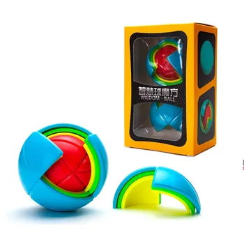 QiYi 지혜 공 큐브 3D Fidget 장난감 어린이 퍼즐 어린이 선물 어린이 장난감 Qiyi 공 지혜