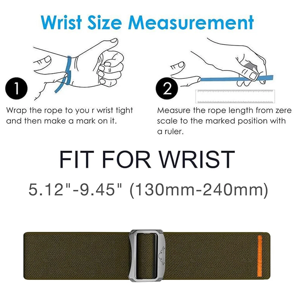 حلقة من النايلون لملحقات حزام Samsung Galaxy Fit3 قابلة للتنفس وقابلة للتعديل وسوار رياضي كوريا جالاكسي فيت 3 باند