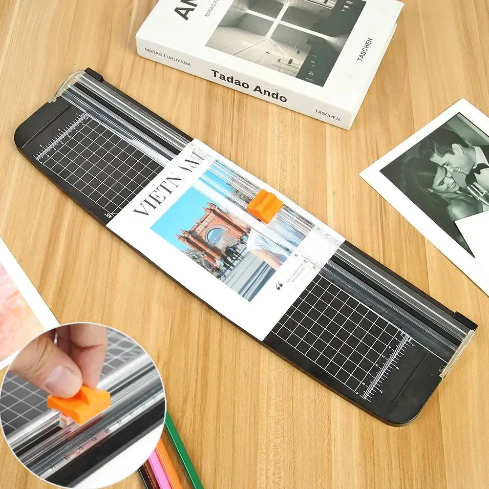 Taglierina per carta A3/A4 Trimmer per foto Lame da taglio per carte con base in plastica Strumento artigianale Macchina da taglio per carta Dropshipping