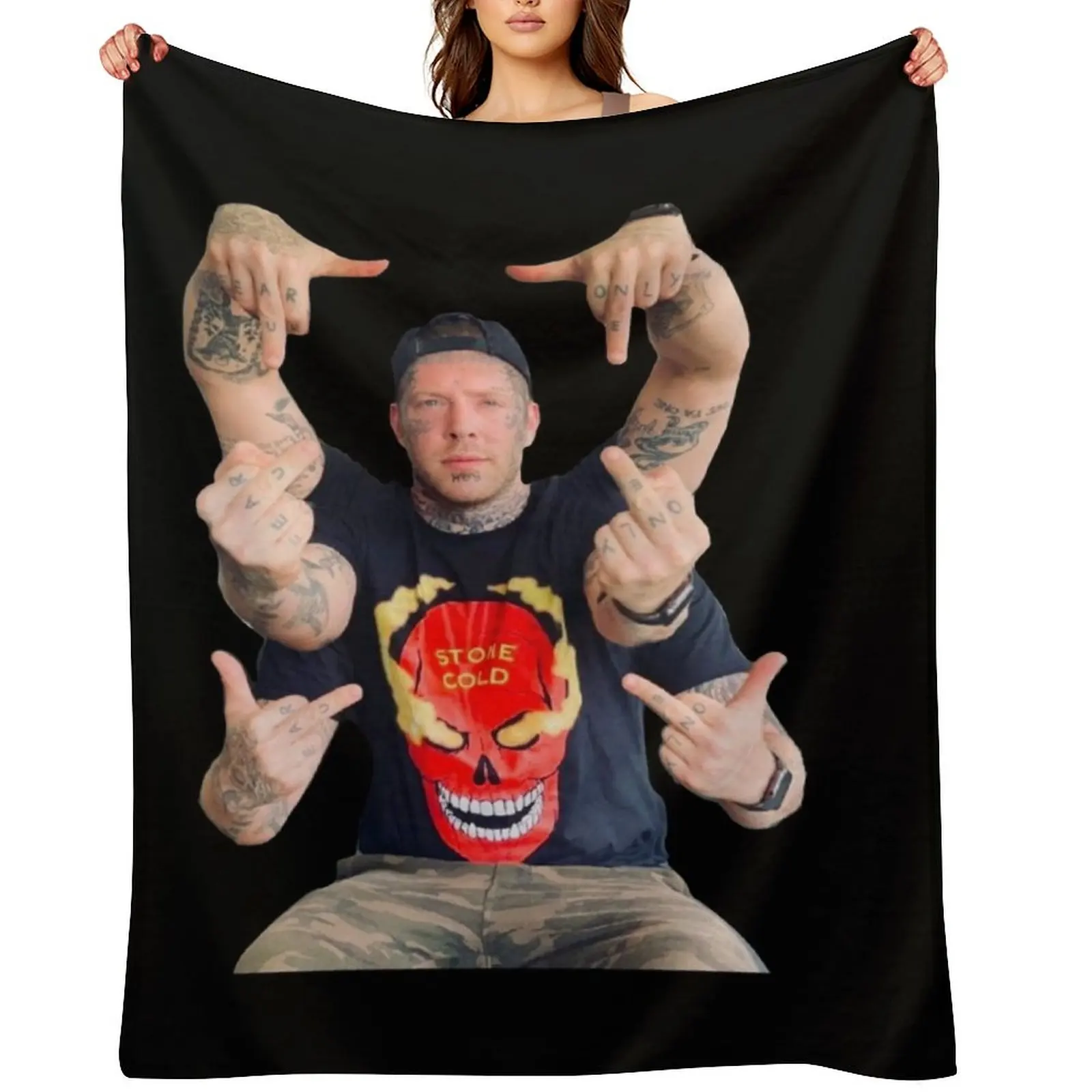 

Tom MacDonald Throw Blanket christmas gifts valentine gift ideas Sofa Quilt Cute Plaid Blankets