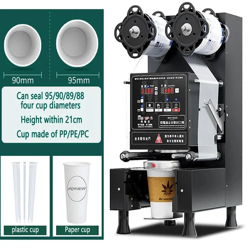 Bancs Électriques pour Thé au Lait, Scelleuse existent pour 9/9, 5/8, 8 /8.9 PP/PE/Papier
