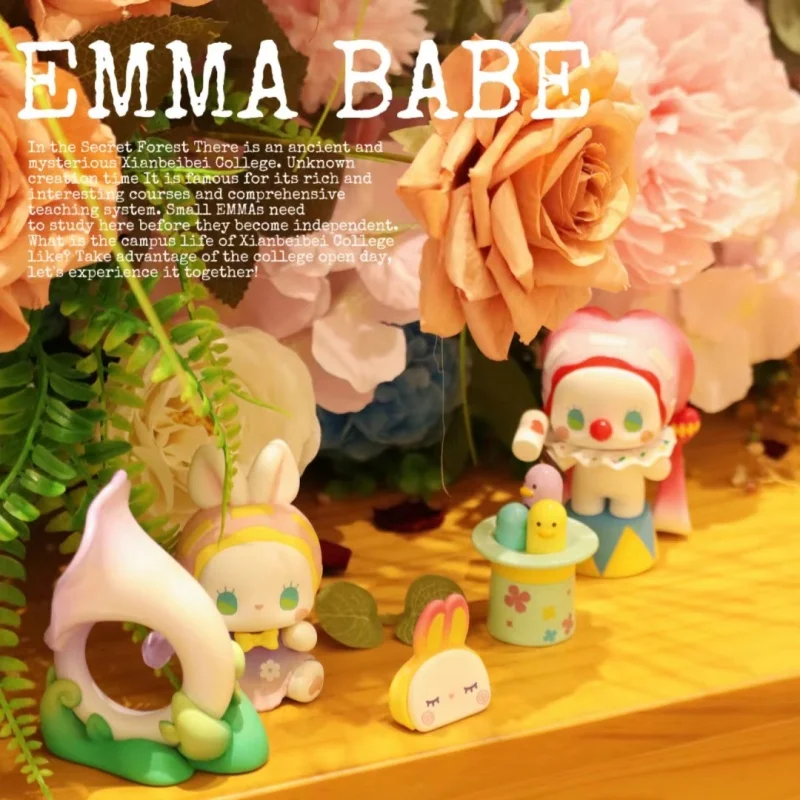 Blind Box Emma Secret Forest Babe Fairy Baby Academy Series Toys Cotton Mystery Box Mistery Caixa Figure Model Kids Special Gift