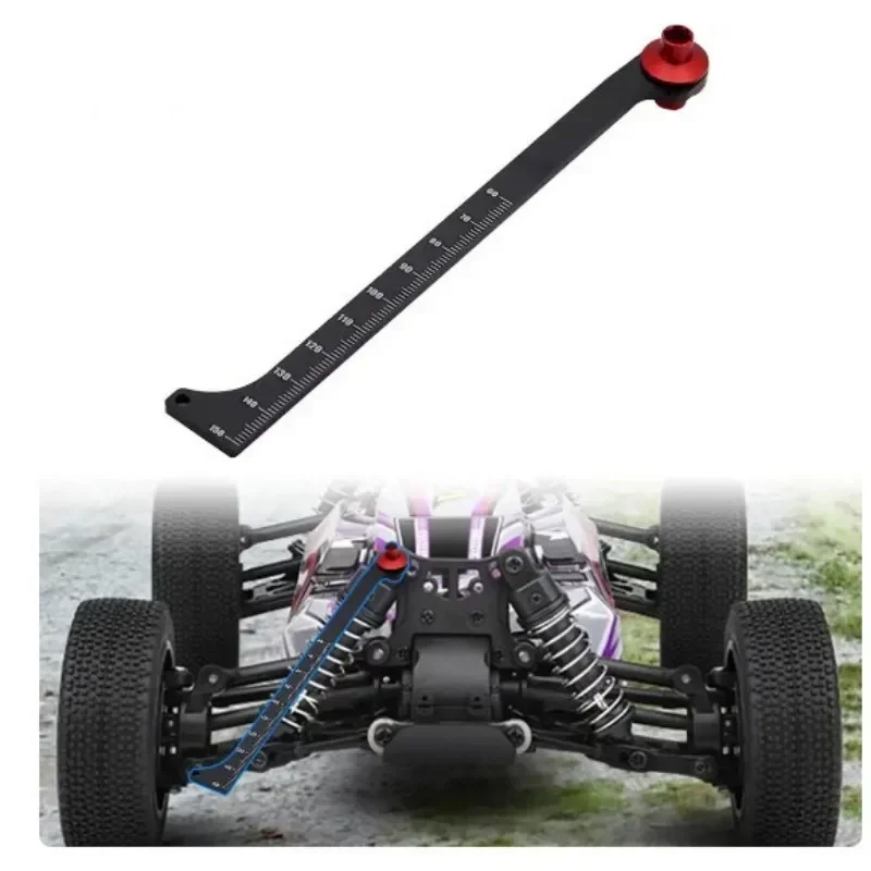 

1/8 1/10 Радиоуправляемый внедорожник, универсальный инструмент, амортизатор, дорожная измерительная линейка для Arrma Trxs Hpi Huanqi727 Axial Scx10